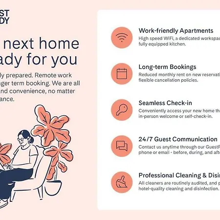 Apartmán Guestready - Comfortable In The 19th